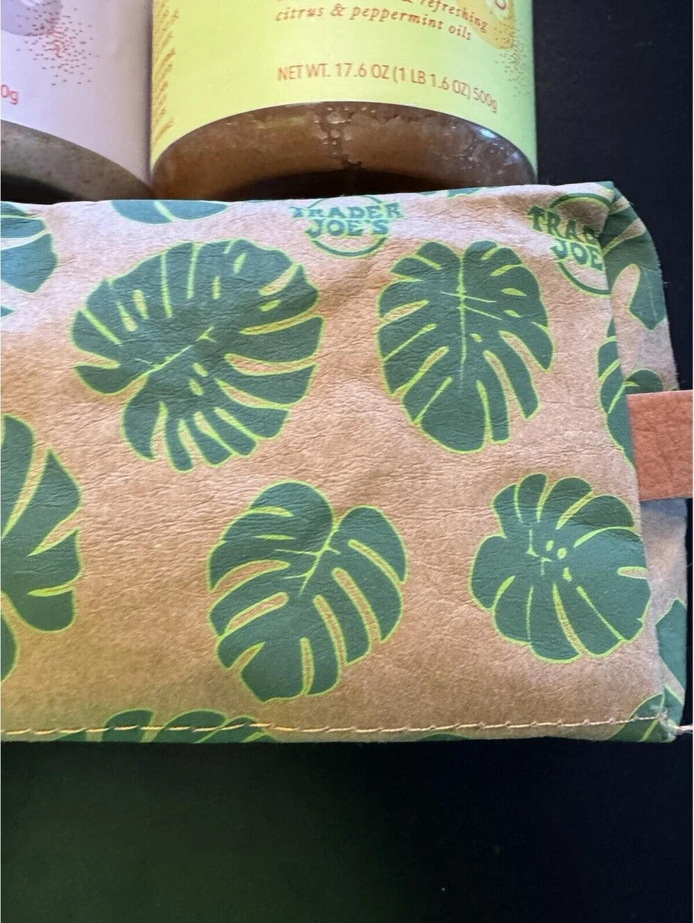 Trader Joe's Pink Salt Bath & Body Kit Body Scrub And Bath Salts New With Case